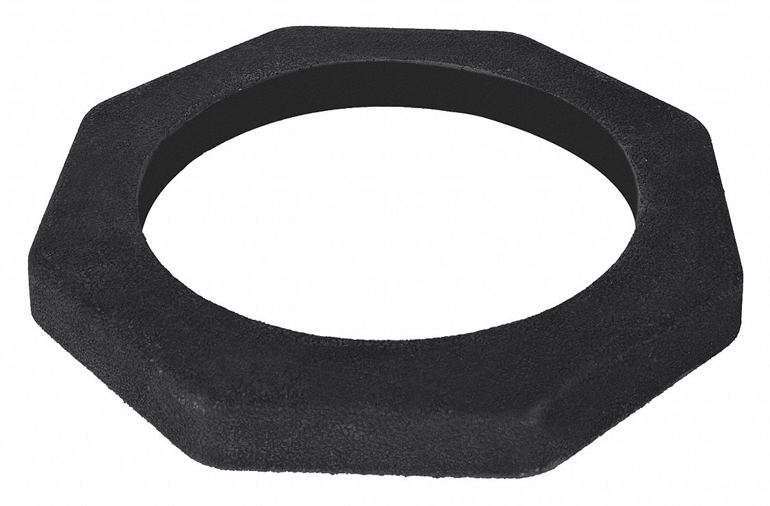 Traffic Cone Weight Black Rubber