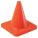 CÔNE DE SIGNALISATION, NON DESTINÉ À LA ROUTE, NON RÉFLÉCHISSANT, 12PO, ORANGE