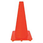 TRAFFIC CONE, DAY OR LOW-SPEED ROADWAY, NON-REFLECTIVE, 10 X 18 IN, ORANGE, PVC