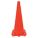 TRAFFIC CONE, DAY OR LOW-SPEED ROADWAY, NON-REFLECTIVE, 28 IN, ORANGE, PVC