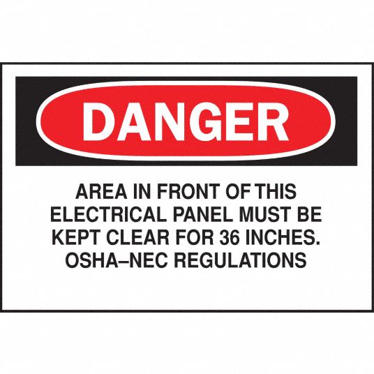 Danger Sign - Grainger