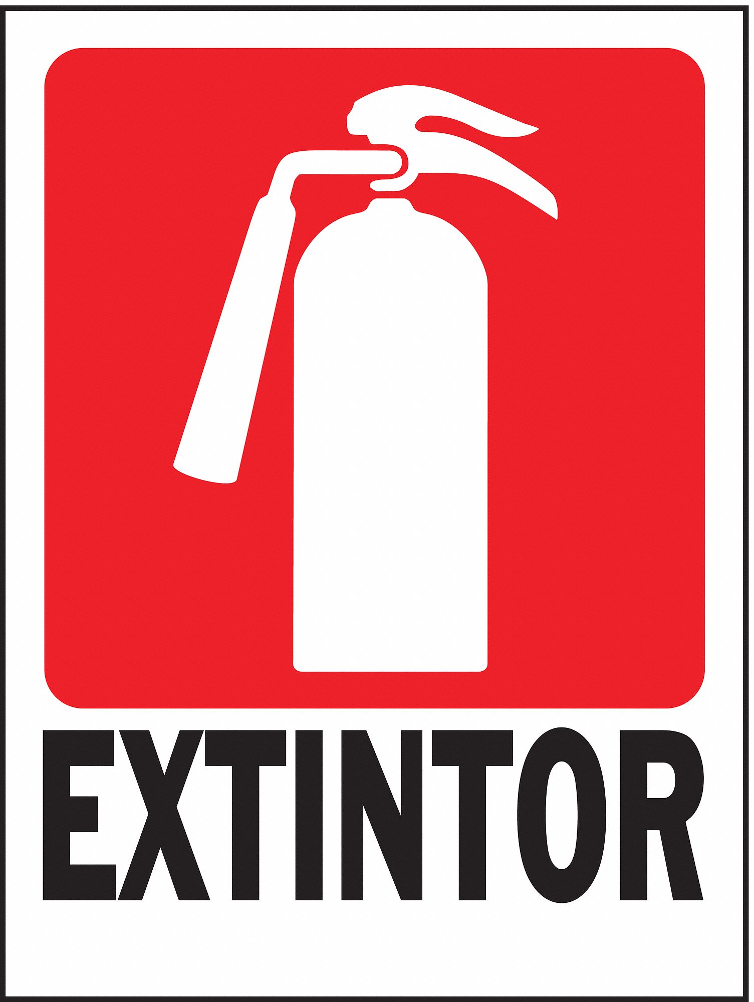 Subrayar Impedir Divertidísimo HY-KO PRODUCTS Letrero de Señalización , Leyenda Extintor , Altura de  11-4/5" x 8-2/3" de Ancho - Señalamientos en Caso de Incendios y Emergencias  - 6FKM4 | 20683 - Grainger México