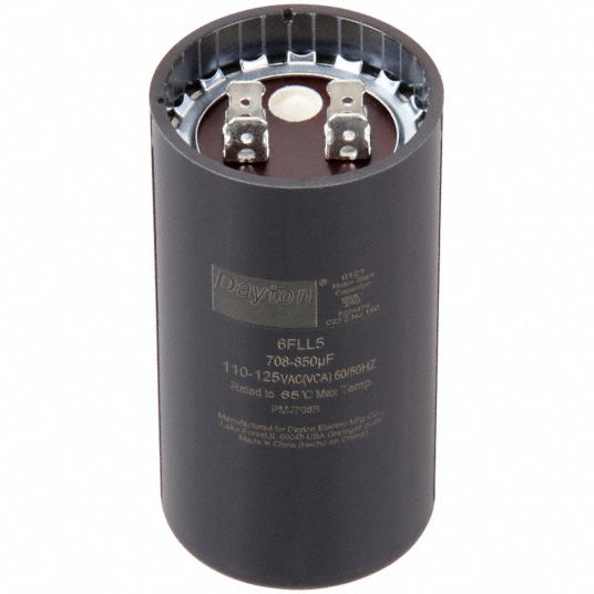 Start capacitor o Condensador de arranque 850-950 MFD 125V