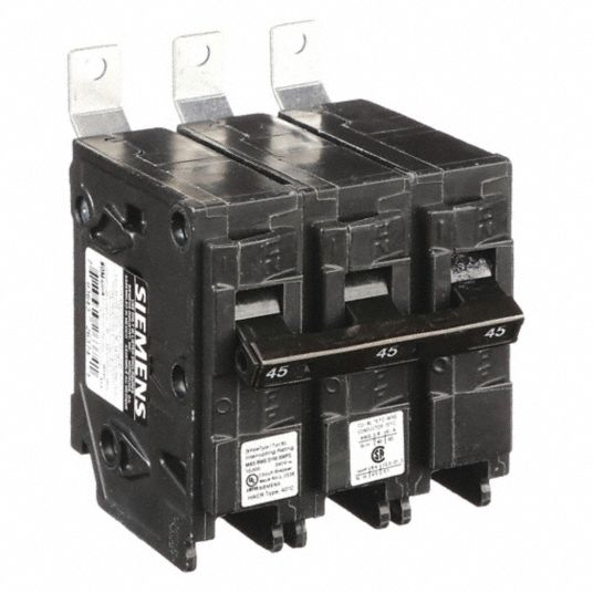 SIEMENS, 45 A Amps, AC, Miniature Circuit - - Grainger