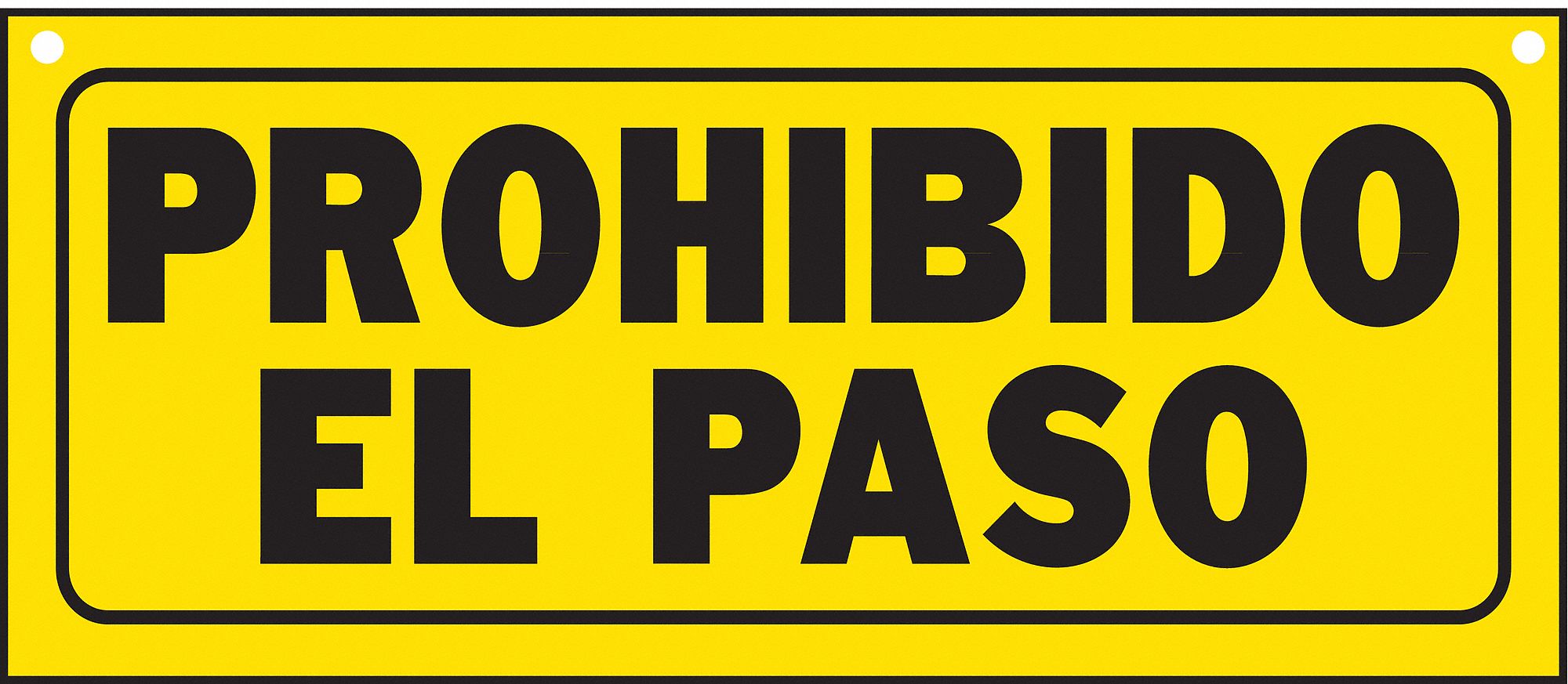 Cartel Prohibido El Paso a Camiones Tamaño 25x35cm (B4) Material PVC 0,7mm