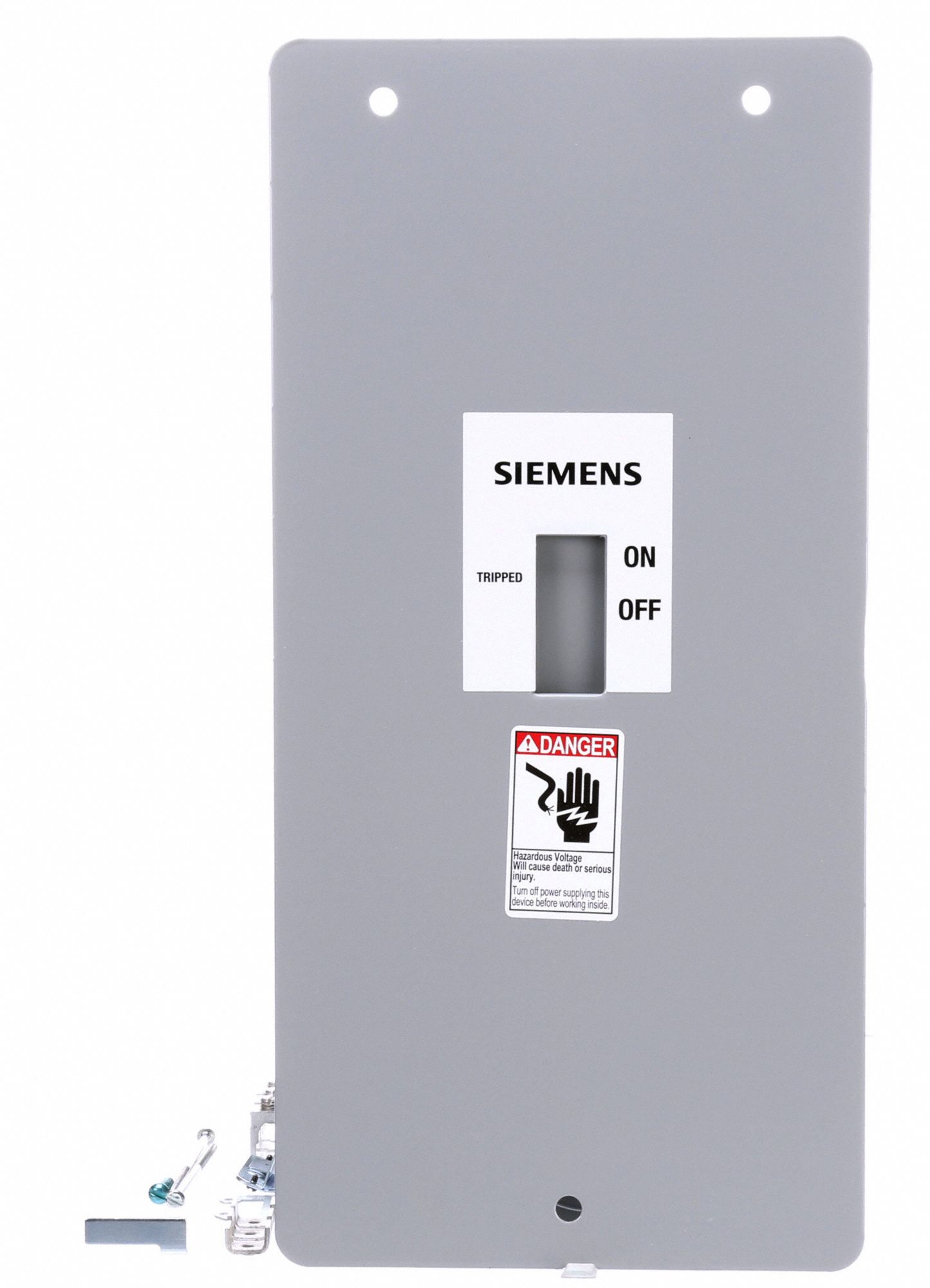 SIEMENS Circuit Breaker Enclosure 3 Spaces, 100 A Amps, Flush Mounting