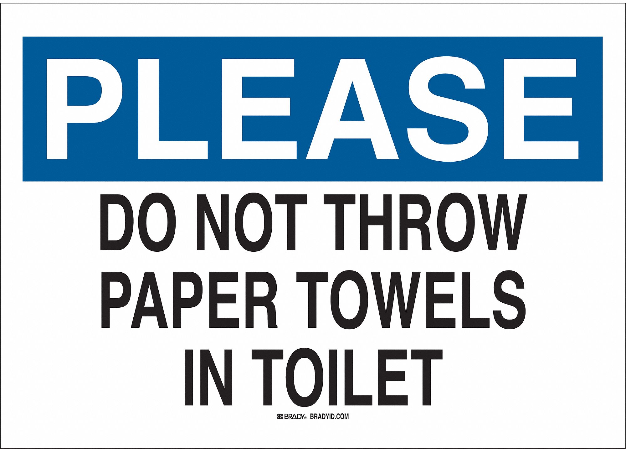 Polyester, Housekeeping Sign, 10