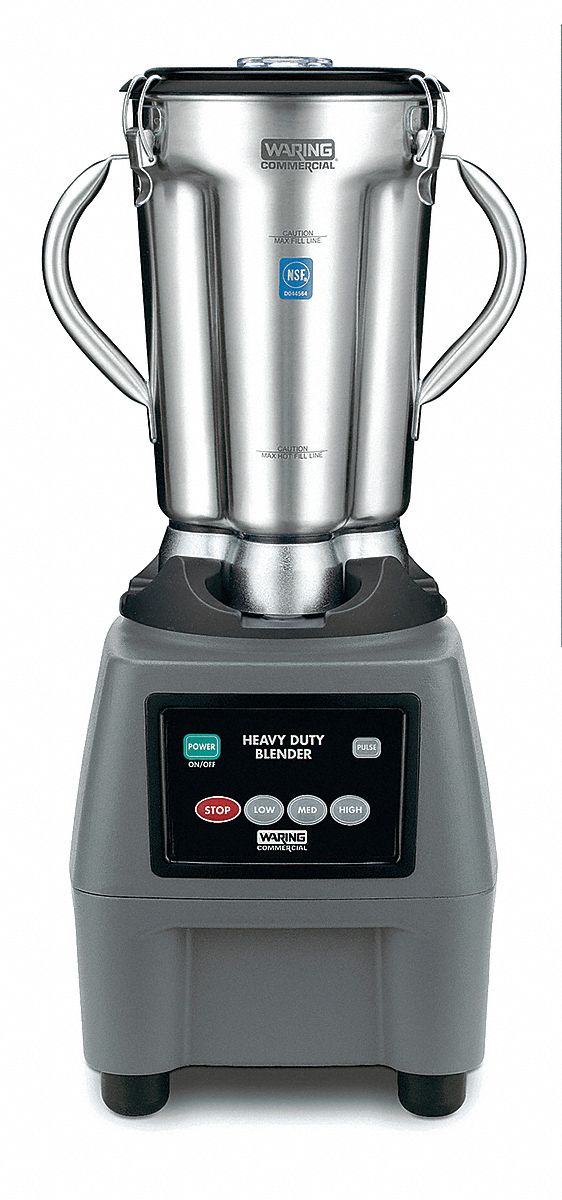 Waring CB15 Heavy-Duty 3-3/4 HP 3-Speed Food Blender with 1-Gallon  Stainless Steel Container