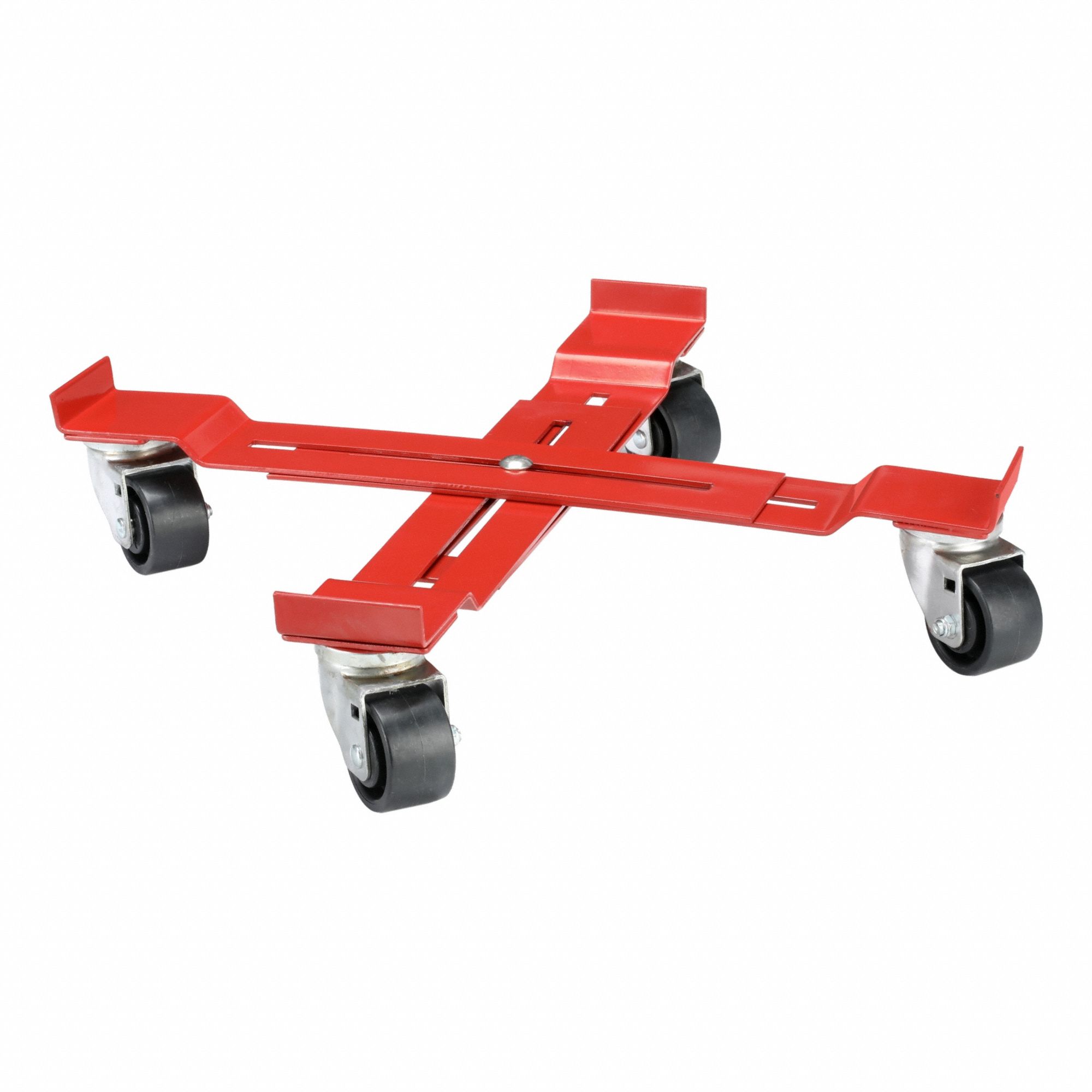 Drum Dolly: 1, 000 lb Load Capacity, For 30 gal to 95 gal Container Capacity, X-Shape