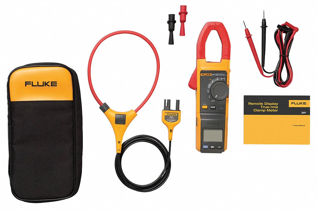 FLUKE Multímetro de Gancho 600A 600V Tenaza 1-21/64 - Multímetros de  Gancho - 5DHM3