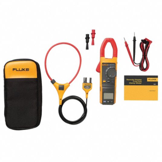 FLUKE, Clamp-Jaw Jaw, CAT III 1000V/CAT IV 600V, Digital Clamp Meter ...