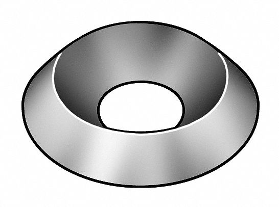 Arandela de metal latonada tipo roscado 20mm diámetro - Tuercas y arandelas  - Fabricatulampara