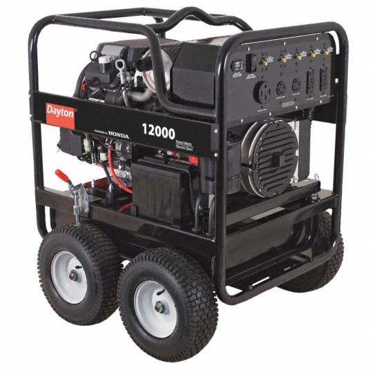 DAYTON, Conventional, Gasoline, Portable Generator - 6FYA4|GEN-14000 ...