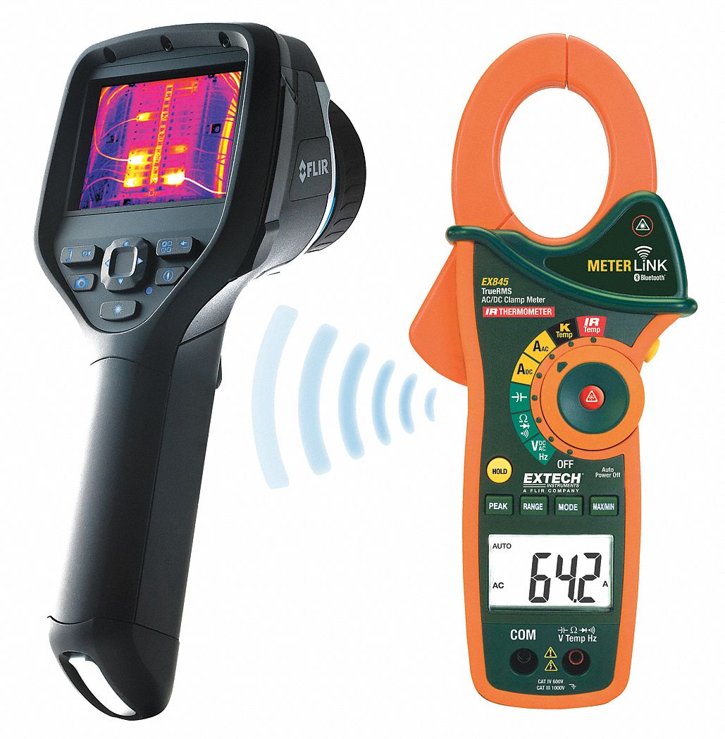 FLIR Building Diagnostic Infrared Camera, 160 x 120 Pixels, 4° to 248