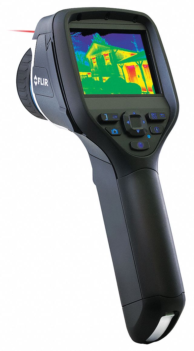 FLIR Building Diagnostic Infrared Camera, 240 x 180 Pixels, 4° to 248
