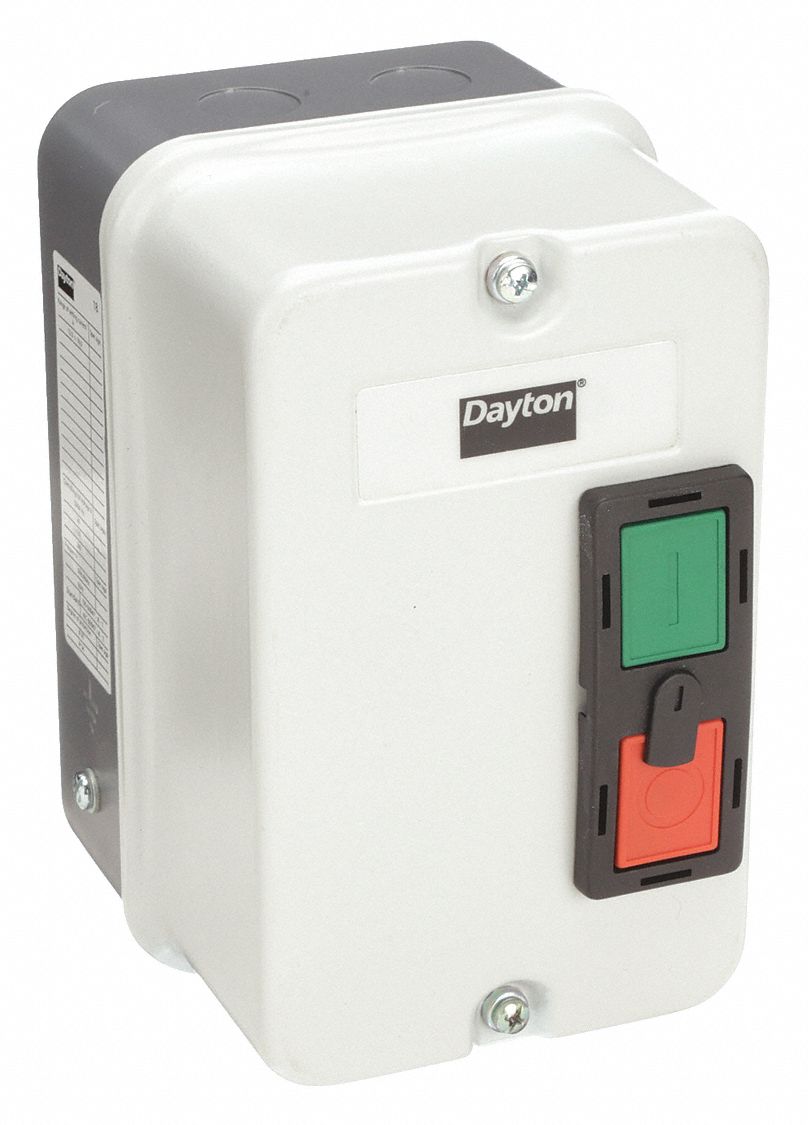 DAYTON, NEMA 4, 18A Dayton IEC Contactors, Motor Starter Enclosure