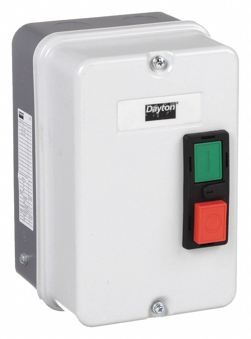 4 Rated NEMA Enclosure, Compatible with Dayton IEC Contactors, Motor