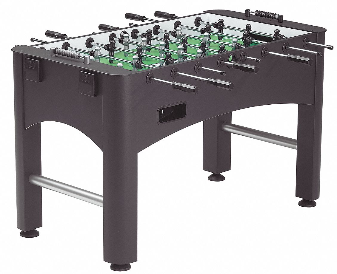 BRUNSWICK Wood Foosball Table, 56 in Length, 35 in Height, 30 in Width