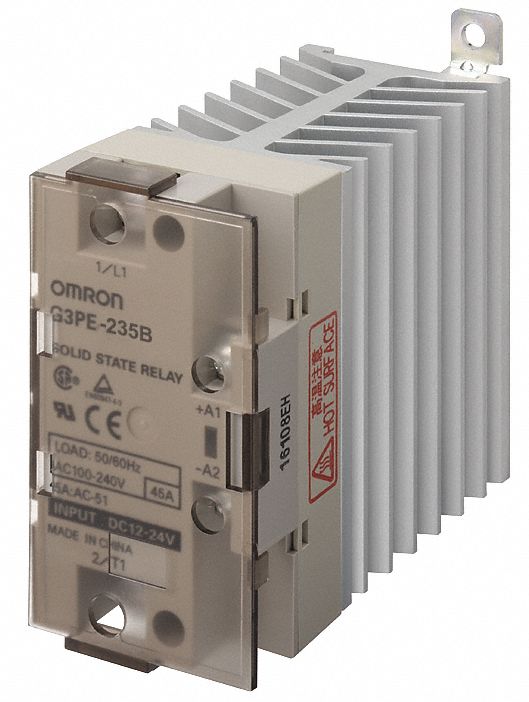 OMRON Solid State Relay, Input or Control Voltage 12 to 24V DC 6FZW8