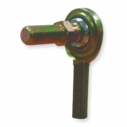 GRAINGER APPROVED Male StuddedPTFE Race Linkage Rod Ends, 5/8"18, Left