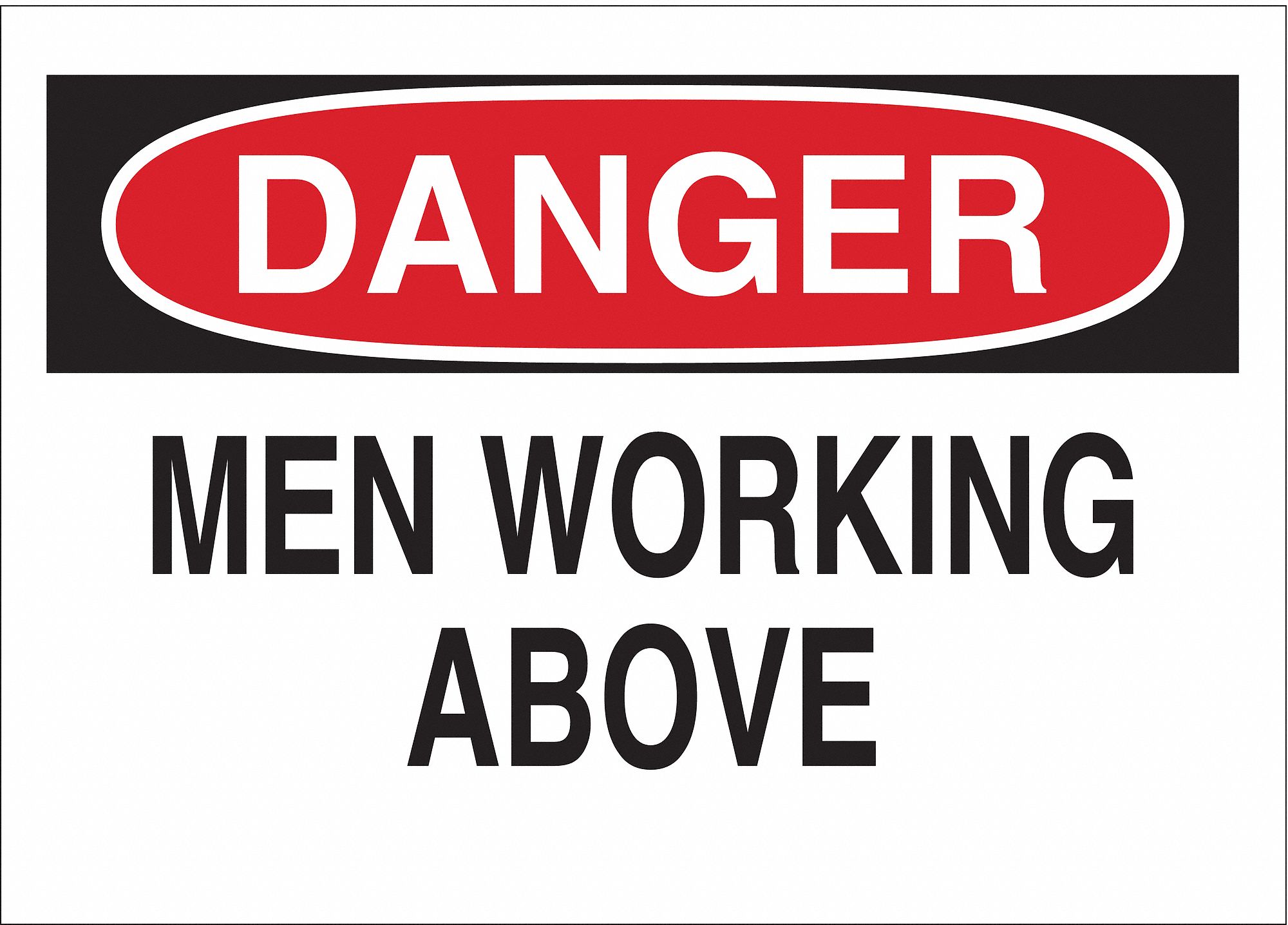 SIGNE DANGER TEMP. 18X24