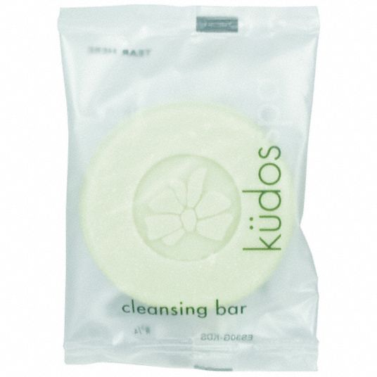 Kudos Spa Facial Soap, Cucumber and White Tea Fragrance, 0.7 oz Wrapped