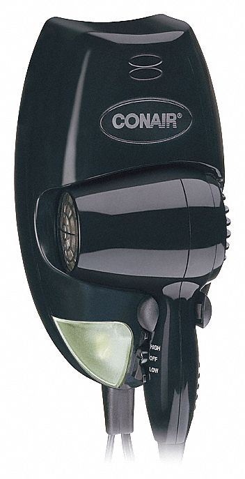 Hair Dryer 5 in W Black