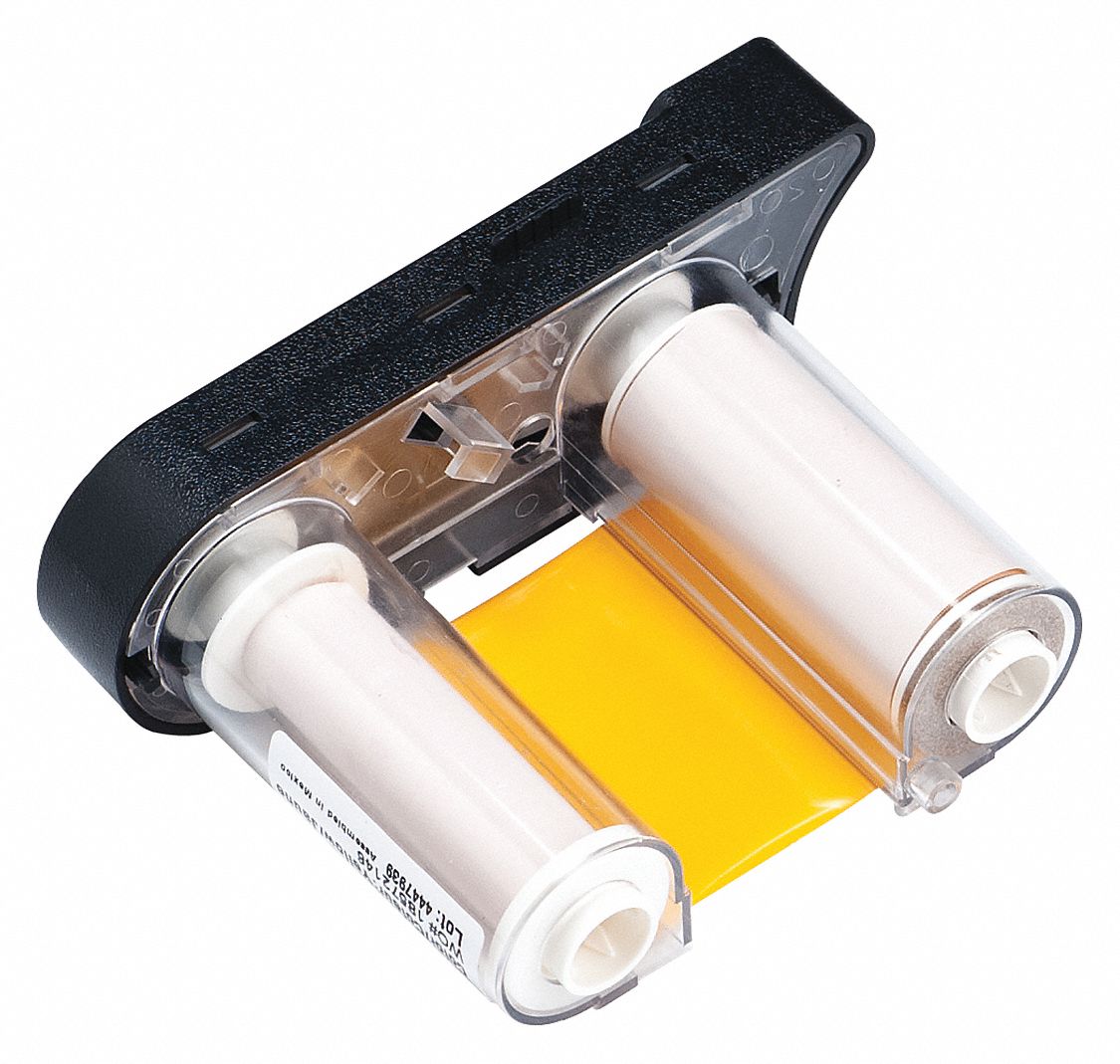 6GC66 - D8997 Ribbon Cartridge Yellow 2 in W 65 ft L