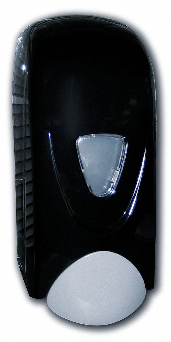 Soap Dispenser, 1000mL, Black/Gray