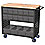 Louvered Cart,36 In. H,18 In. W,800 lb.