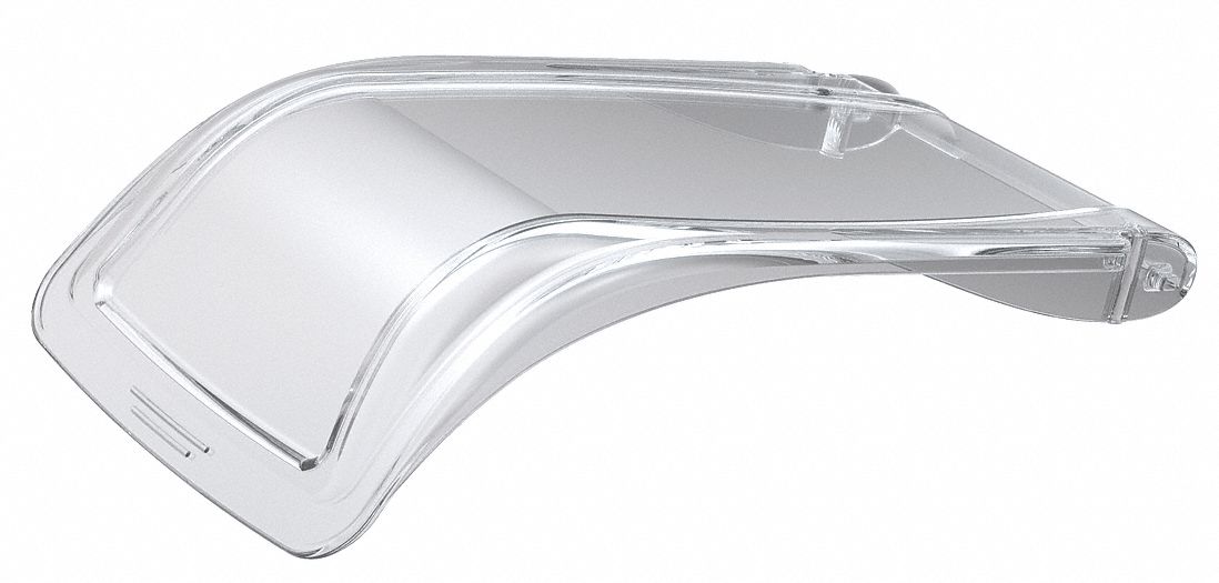 AKROMILS, 7 1/8 in x 4 1/8 in, Clear, Insight Bin Lid 6GDL6305A4