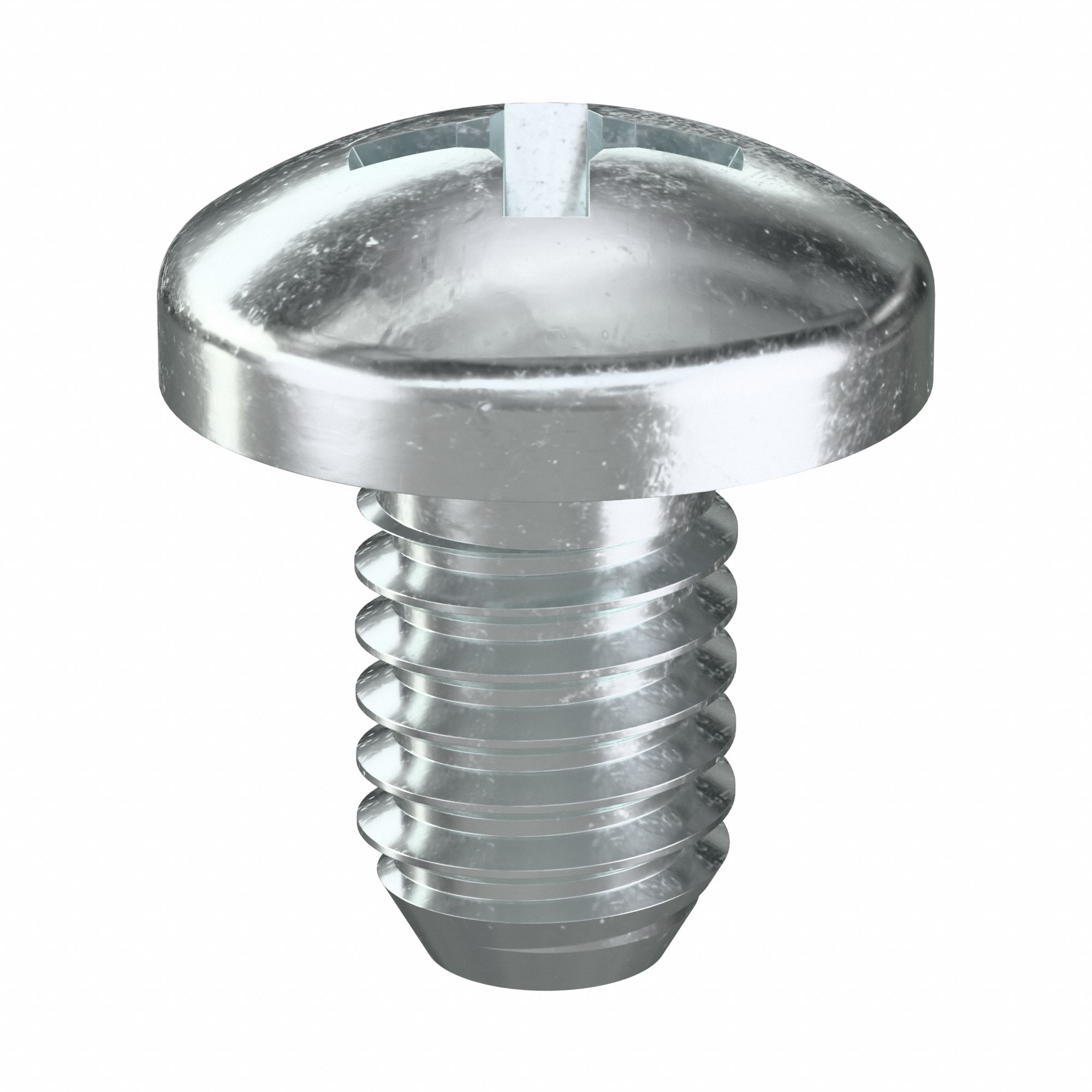 M2.5x0.45 Thread Size, 4 mm Lg, Machine Screw - 6GE26|M24660.025.0004 ...