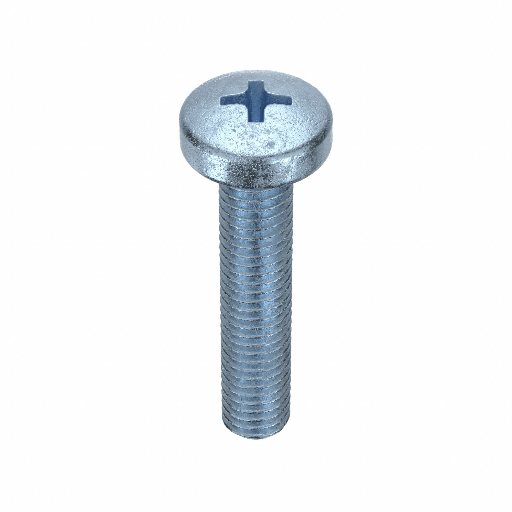 Machine Screw: M5x0.80 Thread Size, 25 mm Lg, Class 4.8, Steel, Zinc-Plated, Cheese, 100 PK
