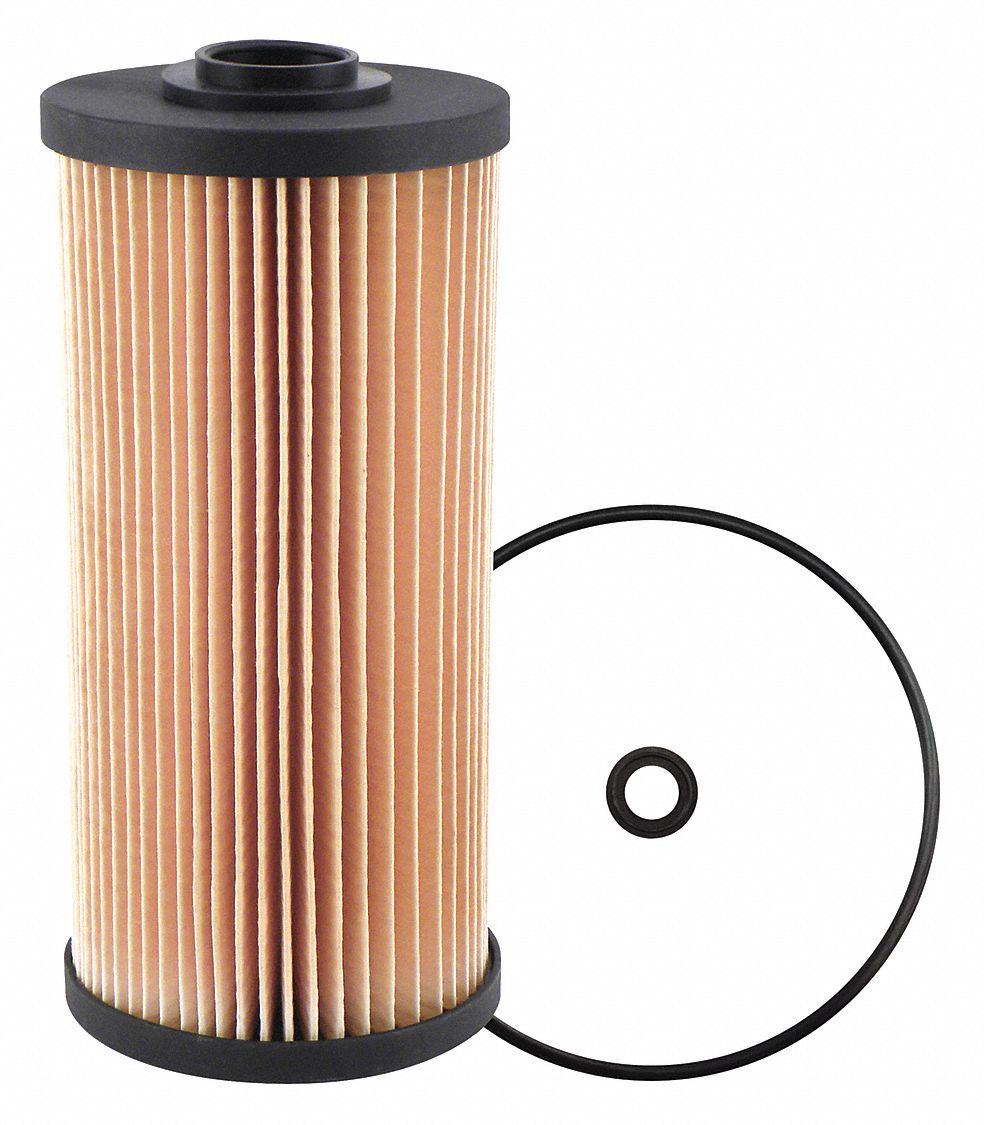 Fuel Filter: Cartridge, 3 3/4 in Outside Dia, 1 1/16 in Inside Dia, Diesel Fuel