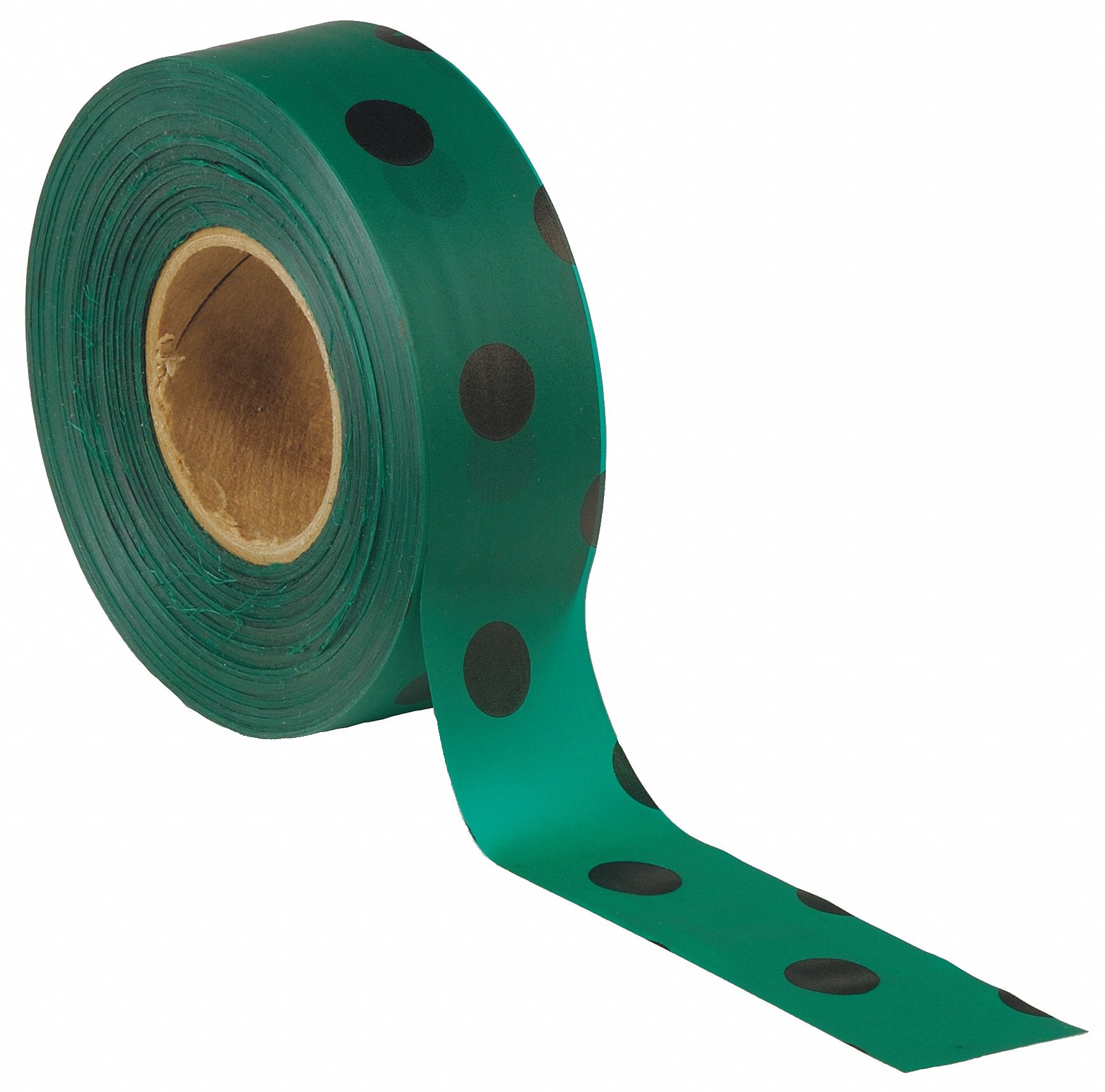 Black/Green, No Legend, Flagging Tape 6GJK8PDGBK200 Grainger