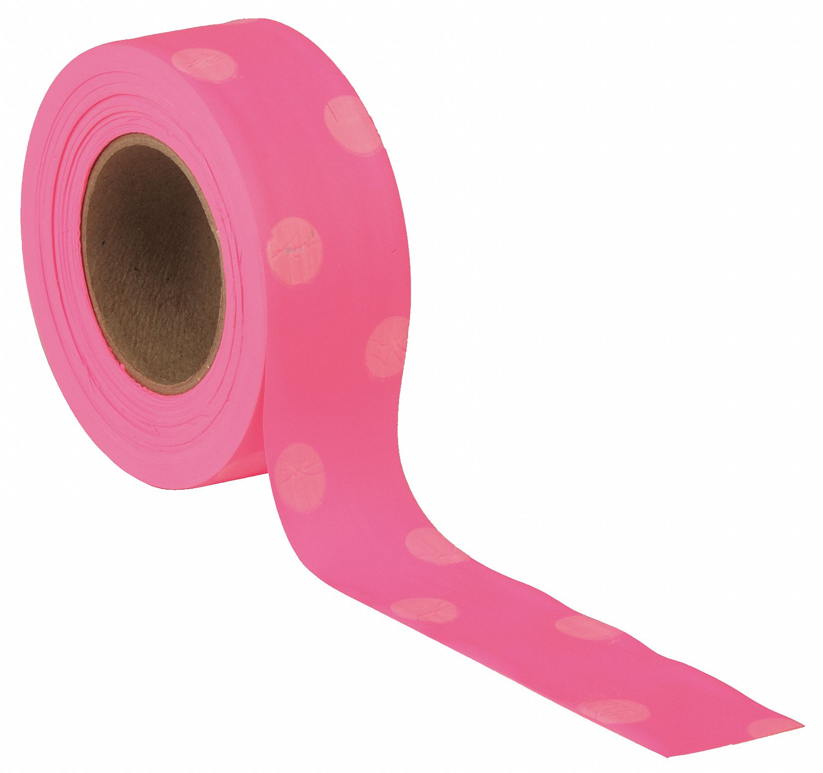 Presco Products Co Flagging Tape, Fluorescent Pink, 13/16" x 150 ft