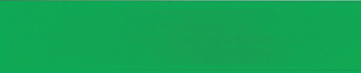 Shelf Marker: 1 1/4 in x 6 in, Green, Plastic, Metro Super Adj Super Erecta/Metro Super Erecta