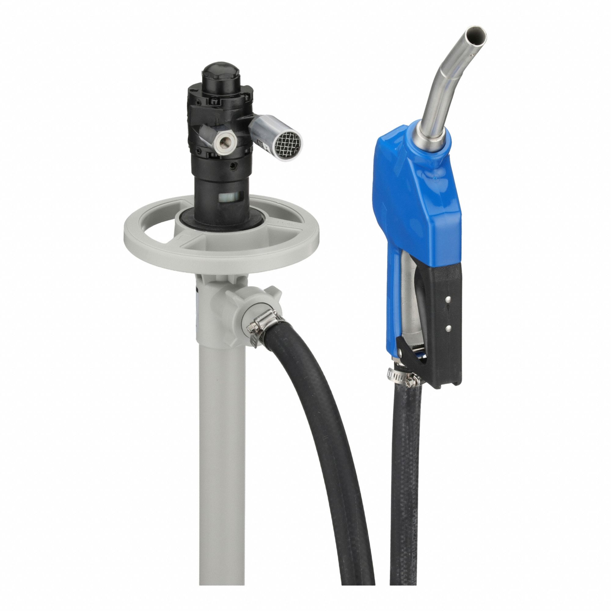 Air Drum Pump: 8 gpm Max. Flow Rate, Pump Pack, 1/8 in FNPT, Auto