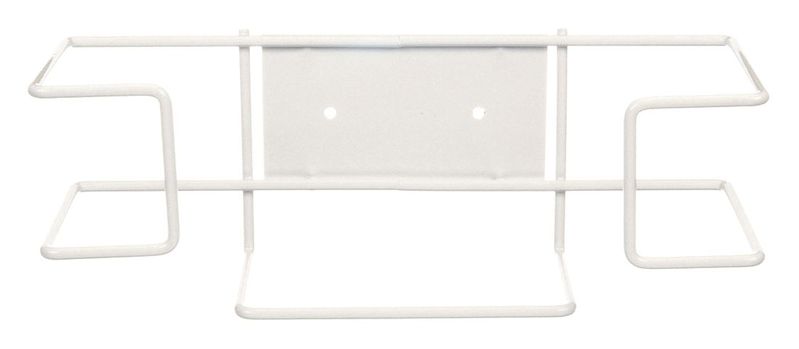 GLOVE BOX DISPENSER, 1 BOX, ENAMEL-COATED STEEL WIRE, WHITE, TOP LOAD, GEN PURPOSE