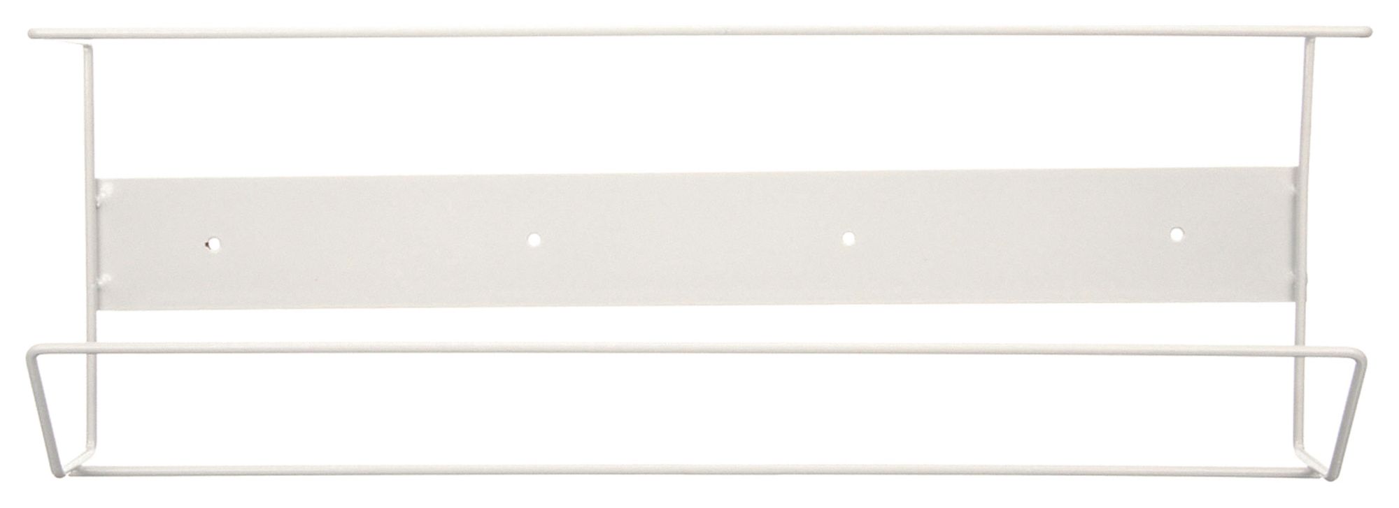 GLOVE BOX DISPENSER, 4 BOXES, ENAMEL-COATED STEEL WIRE, WHITE, TOP LOAD