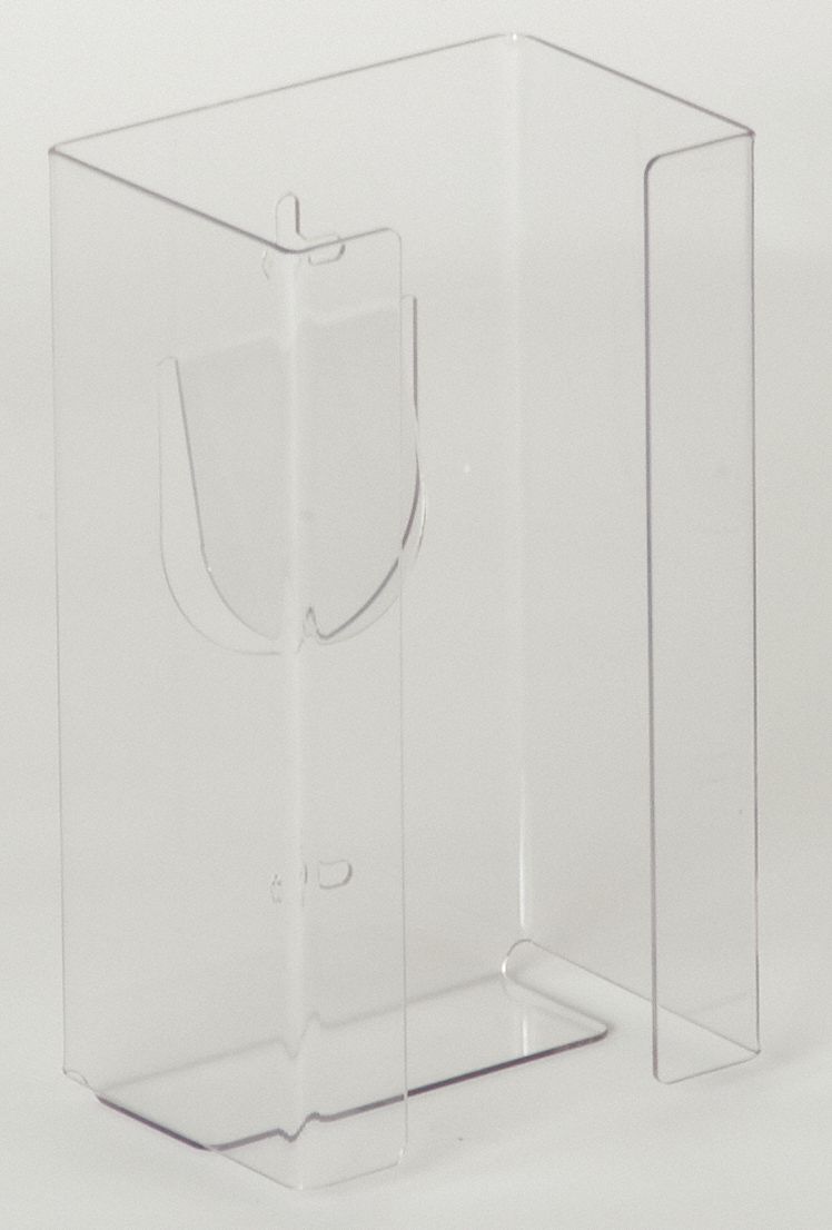 GloveDispensr Clr Wall/CountrMnt Acrylic