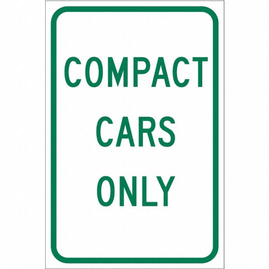 Parking Sign, Retroreflective Grade High Intensity Prismatic, Rectangle ...