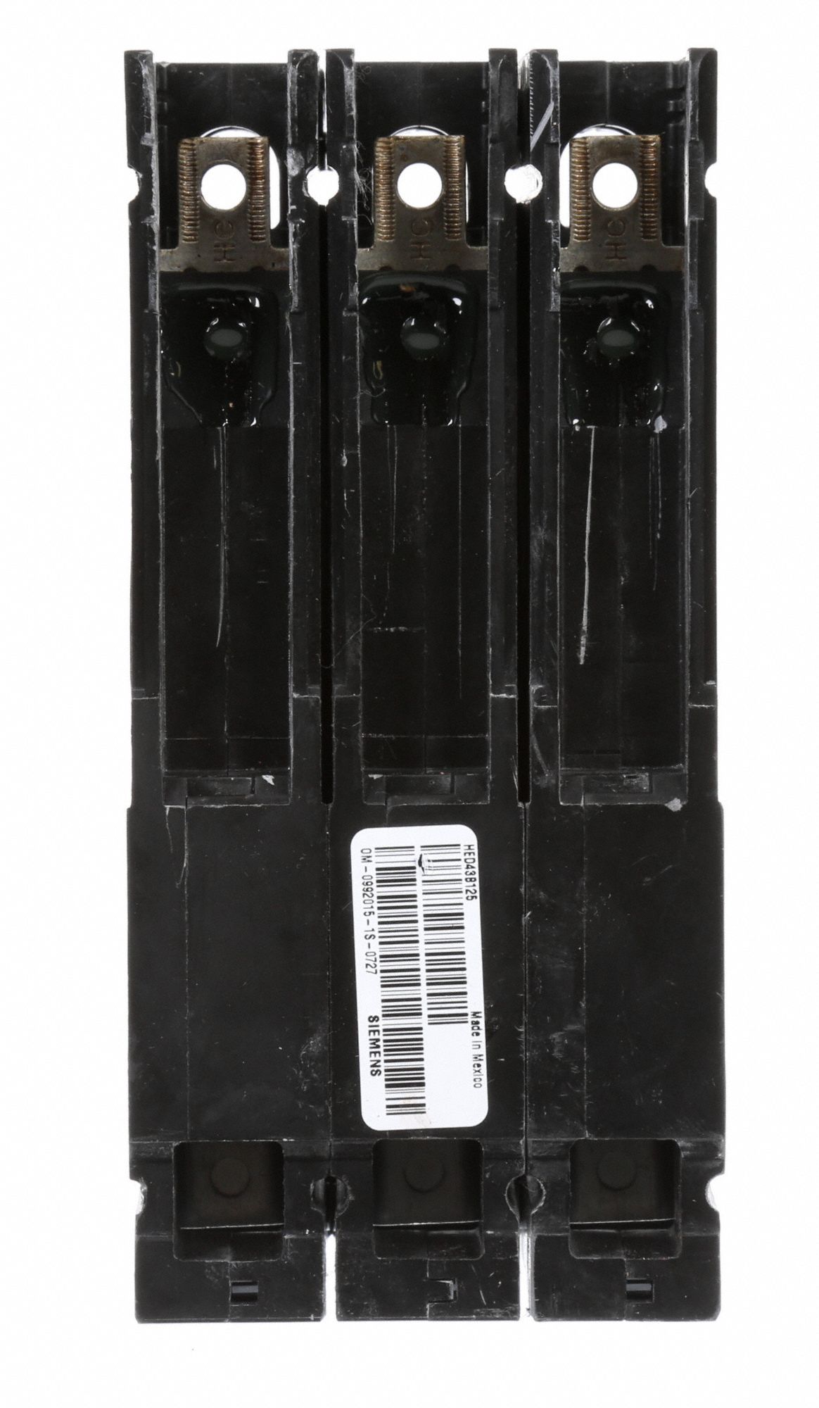 SIEMENS Molded Case Circuit Breaker, 125 A Amps, Number of Poles 3