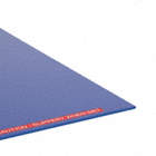 FRAME FOR TACKY FLOOR MAT, ANTIMICROBIAL, SINGLE-USE, SOLID, BLUE FRAME, 38 X 62 IN