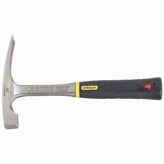 11 in Overall Lg, Steel Handle, Bricklayer Hammer - 6GRK2|54-022 - Grainger