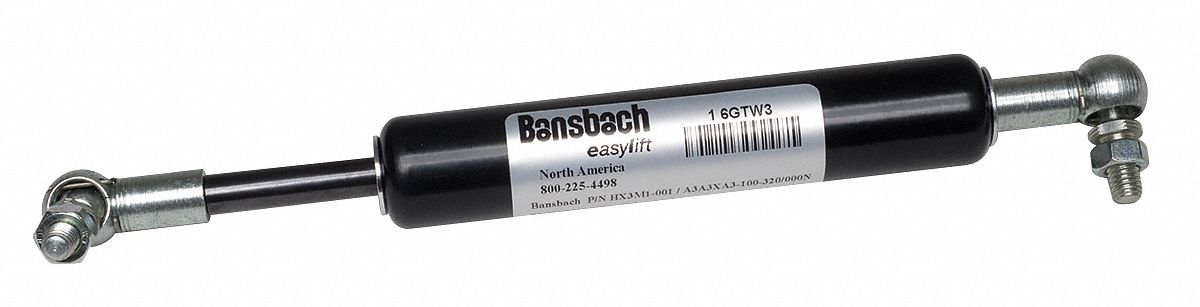 BANSBACH EASYLIFT, Compression Only, Steel, Dampers - 6GTV2|HX3N2