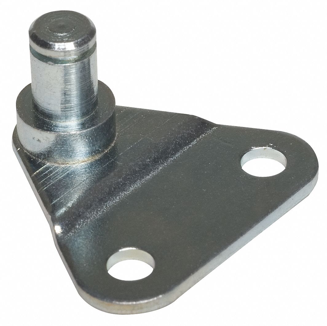 Gas Spring Bracket: Zinc-Plated Steel