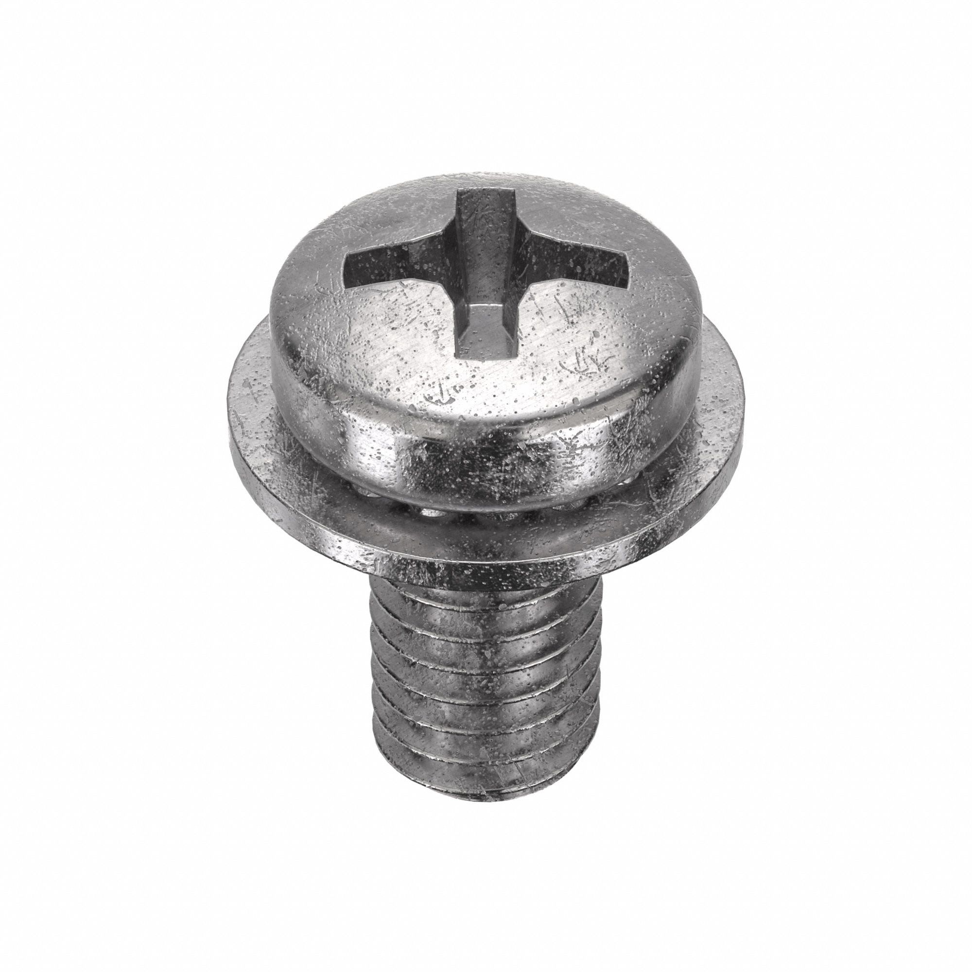 MACHINE SCREW, M4 THREAD, 5.25MM L, 18-8 SS, PLAIN FINISH, PAN, INTERNAL TOOTH, 10 PK