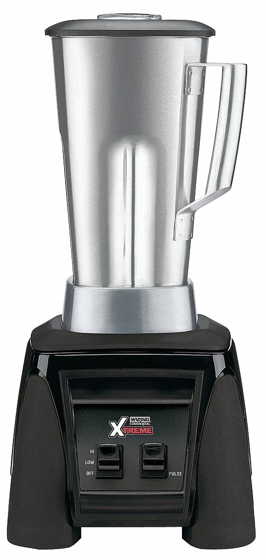 Blender: 64 oz Capacity, 3 hp Horsepower, 2 Speeds, Switch, Stainless Steel