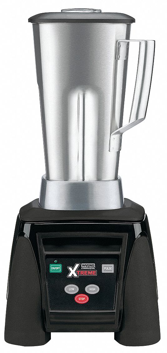 Blender: 64 oz Capacity, 3 1/2 hp Horsepower, 2 Speeds, Electronic Keypad, Stainless Steel